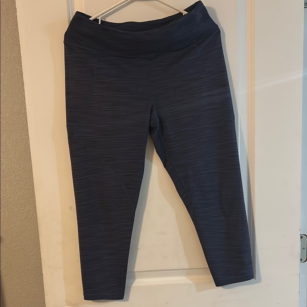 Patagonia worn wear Navy Blue Athletic Leggings